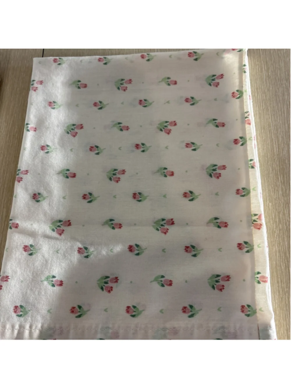 Vtg J P & Steven’s Cotton Pink Tulip Pillow Cases 1177